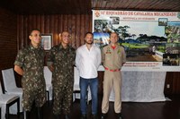 Vereador prestigia a posse do novo comandante do 16º Esquadrão 