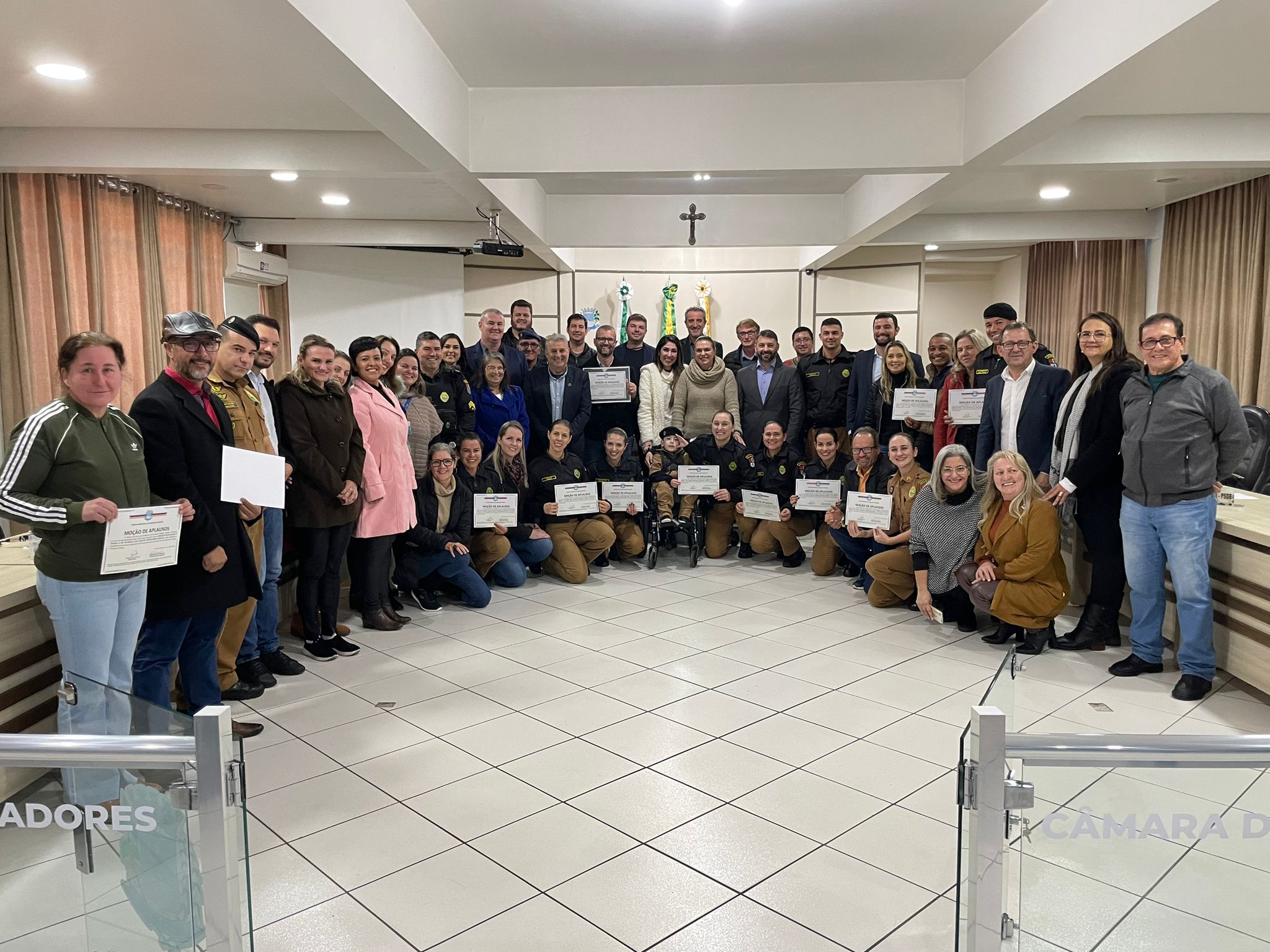 BPEC RECEBE HOMENAGEM DA CÂMARA DE BELTRÃO