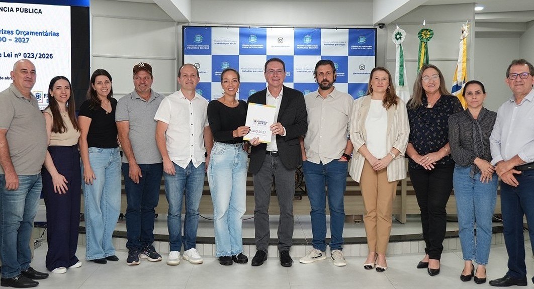 Câmara recebe o projeto do orçamento para 2027 