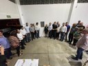 CENTRO DE EVENTOS CONSTRUÍDO EM PARCERIA ENTRE COMUNIDADE E PODER PÚBLICO É INAUGURADO NO NOVO MUNDO CENTRO DE EVENTOS CONSTRUÍDO EM PARCERIA ENTRE COMUNIDADE E PODER PÚBLICO É INAUGURADO NO NOVO MUNDO