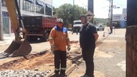 CIDÃO ACOMPANHA OBRAS DE INFRAESTRUTURA NA CIDADE NORTE