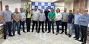 Deputado Traiano visita a Câmara 