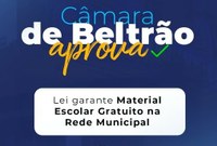 Estudantes terão kits escolares grátis