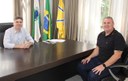 FERNANDO MISTURINI VISITA PREFEITO E FALA SOBRE ESPORTE NO MUNICÍPIO