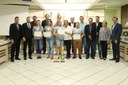 Time de Handebol feminino recebe Moção de Aplausos na Câmara de Vereadores