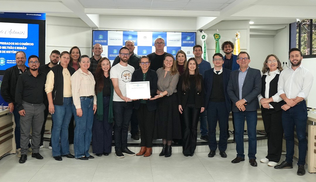 Homenagem ao Sindicato dos Comerciários 