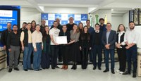 Homenagem ao Sindicato dos Comerciários 