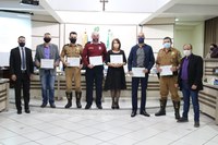 Homenagem para a Escola de Trânsito de Francisco Beltrão