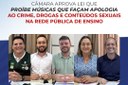 Lei proíbe músicas inadequadas nas escolas 