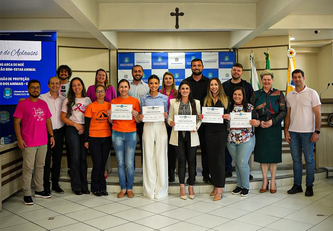 Moção de Aplausos para a Causa Animal 