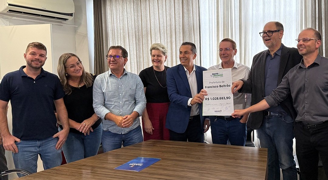 Município recebe recursos para Inovação 