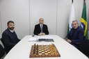 RONALDO BIZOTTO E POLICIAL OBERDAN SÃO RECEBIDOS POR LEANDRE DAL PONTE E RICARDO BARROS RONALDO BIZOTTO E POLICIAL OBERDAN SÃO RECEBIDOS POR LEANDRE DAL PONTE E RICARDO BARROS