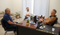 SEGURANÇA PÚBLICA É TEMA DE CONVERSA ENTRE CÂMARA DE VEREADORES E POLÍCIA MILITAR