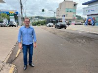 SILMAR GALLINA ACOMPANHA OBRAS APÓS INDICAÇÃO NA CÂMARA