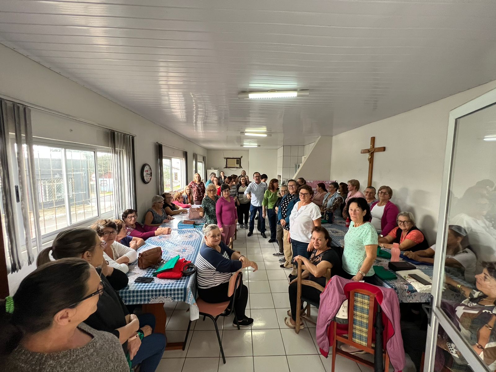 SILMAR GALLINA VISITAS CLUBES DE MÃES