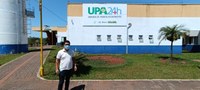 TIAGO FISCALIZA ATENDIMENTOS NA UPA