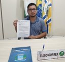 Tiago pede abertura de CI para apurar gastos na saúde Tiago pede abertura de CI para apurar gastos na saúde