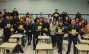 UNIÃO DOS VEREADORES DO BRASIL REALIZA PALESTRA COM ALUNOS DE ESCOLA DE BELTRÃO UNIÃO DOS VEREADORES DO BRASIL REALIZA PALESTRA COM ALUNOS DE ESCOLA DE BELTRÃO