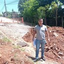 VEREADOR TIAGO CORREA ACOMPANHA E FISCALIZA OBRAS DE INFRAESTRUTURA