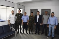 VEREADORES PARTICIPAM DO ANIVERSÁRIO DO 16º  ESQUADRÃO DE CAVALARIA MECANIZADO